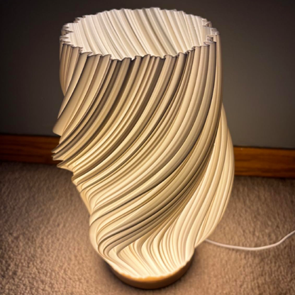 French Cream 3D Desk Lamp, Bulk Case