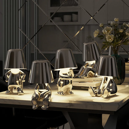 Italian Thinker Brothers Lamp Set
