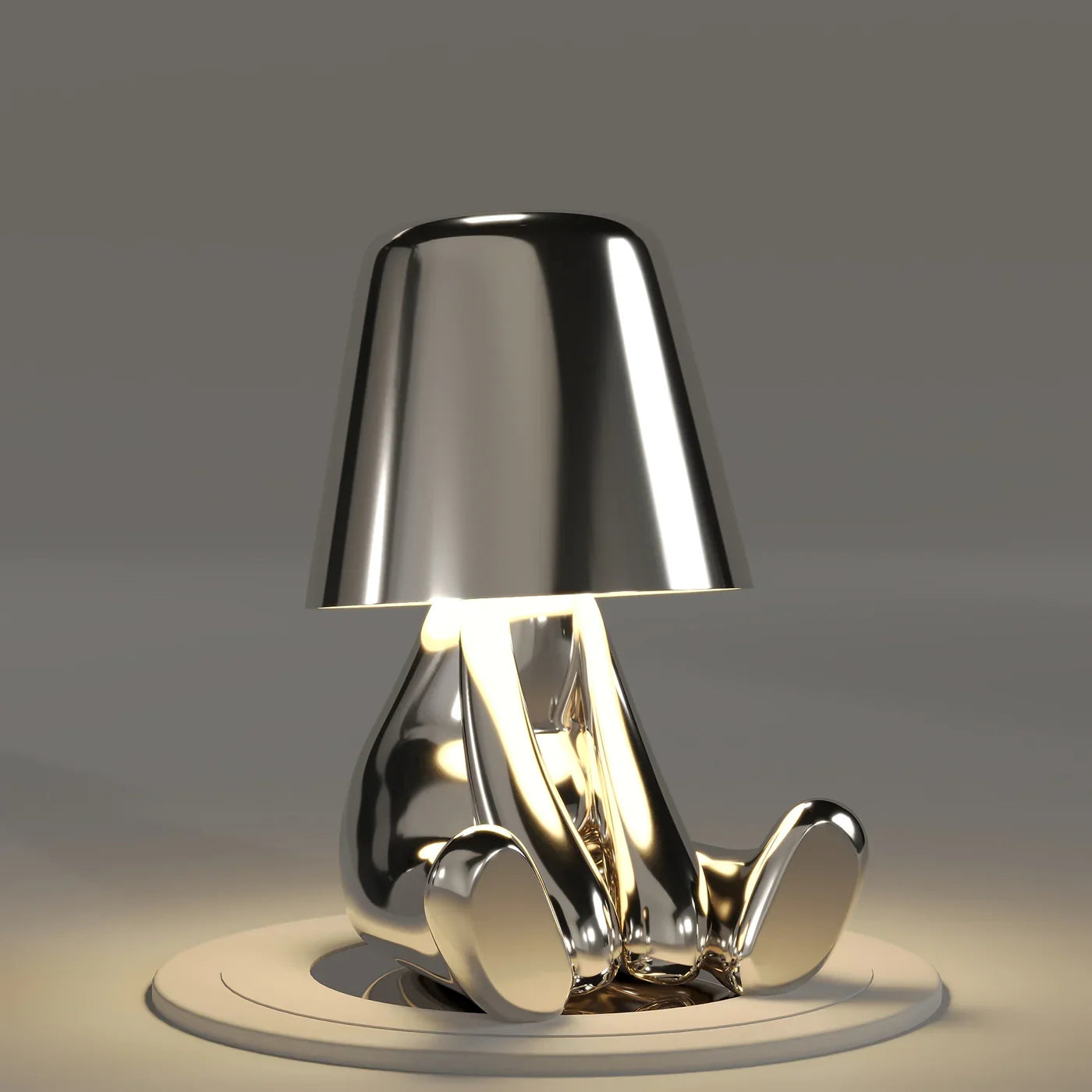 Italian Thinker Brothers Lamp Set