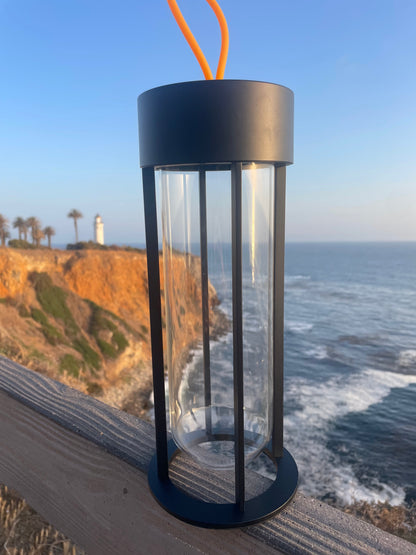 Modern Artisan Glass Lamp
