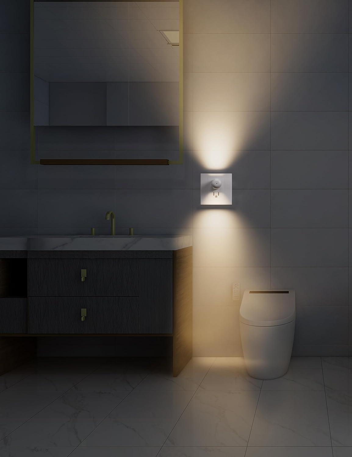 Plug-In LED Night Lights, 2700K