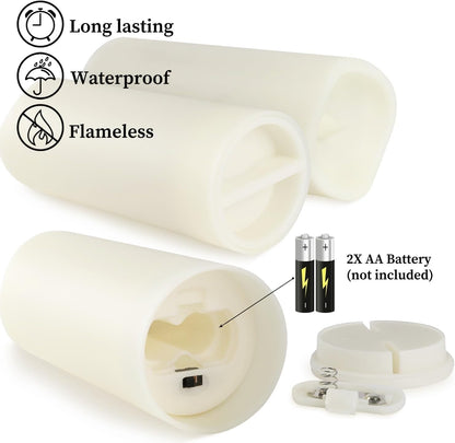 Cozy Outdoor Flameless LED Candle