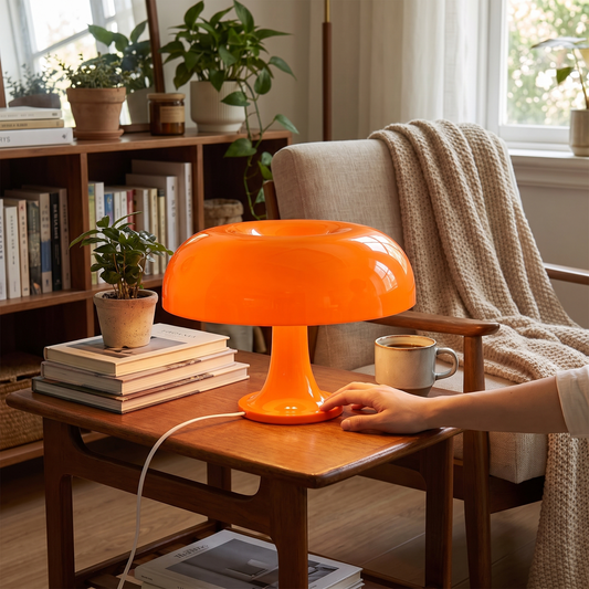 Modern Mushroom Table Lamp lifestyle
