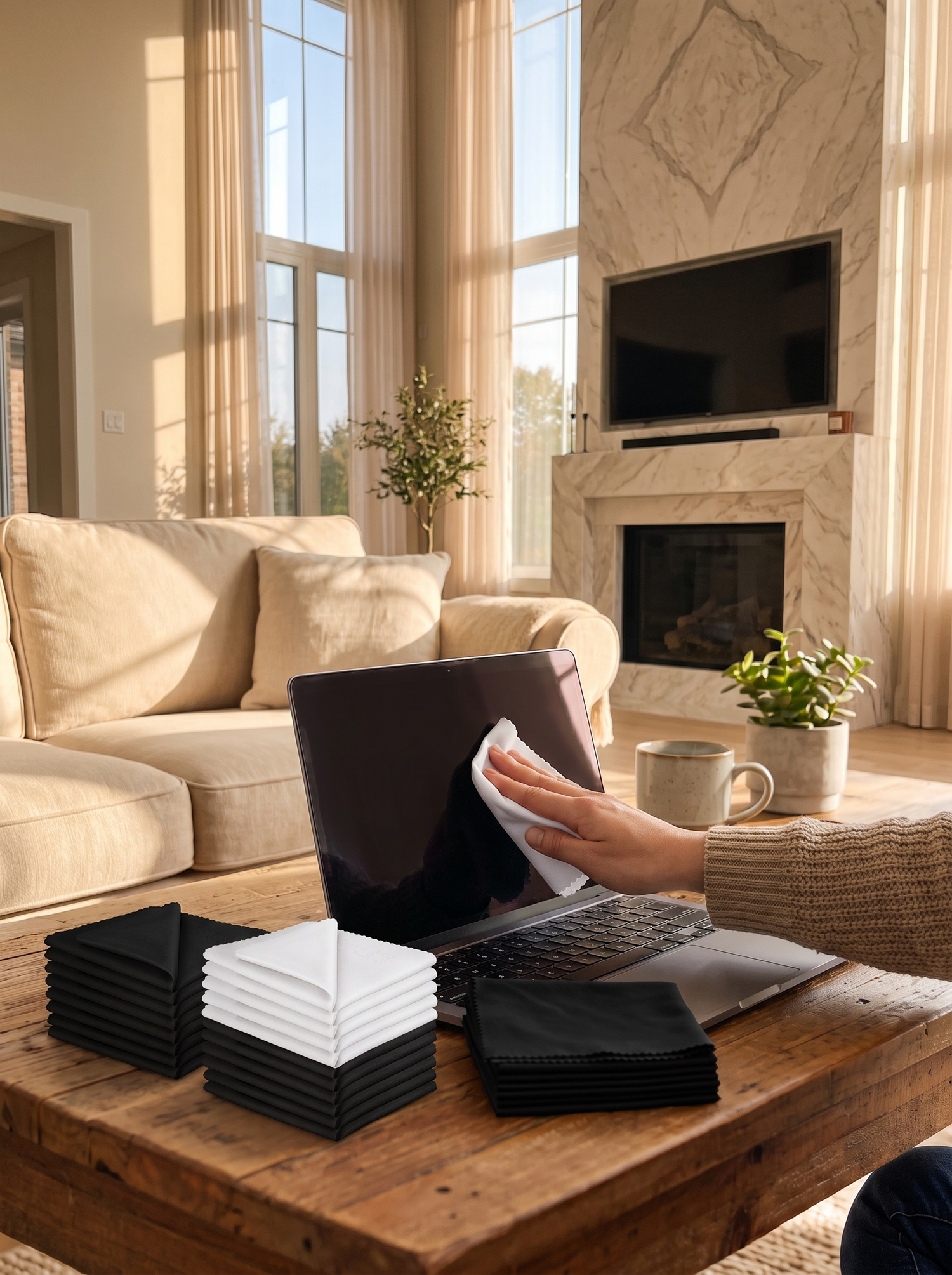 Microfiber Cleaning Cloth lifestyle 2