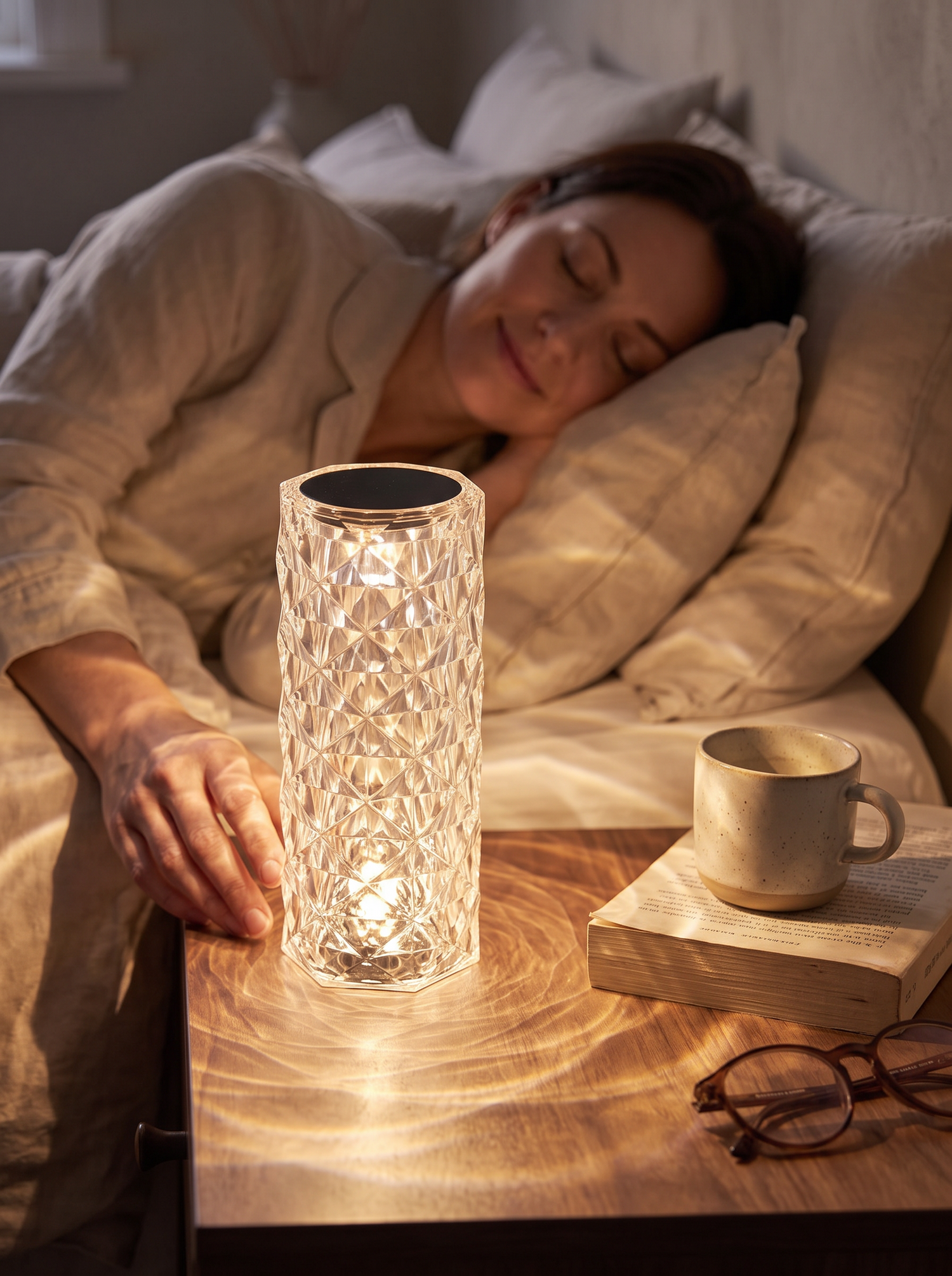 Crystal Diamond Night Light lifestyle 2