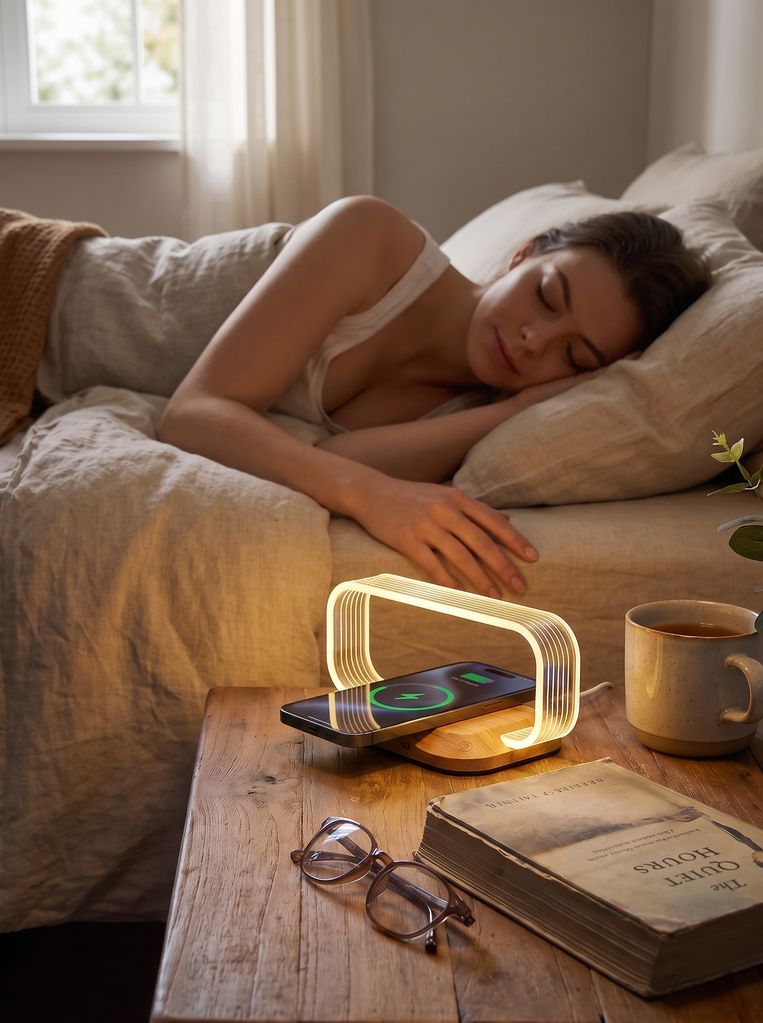 Chi Charging Lamp lifestyle 3