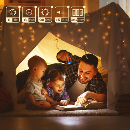Mini LED Flashlight, Batteries Included