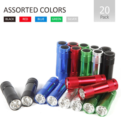 Mini LED Flashlight, Batteries Included