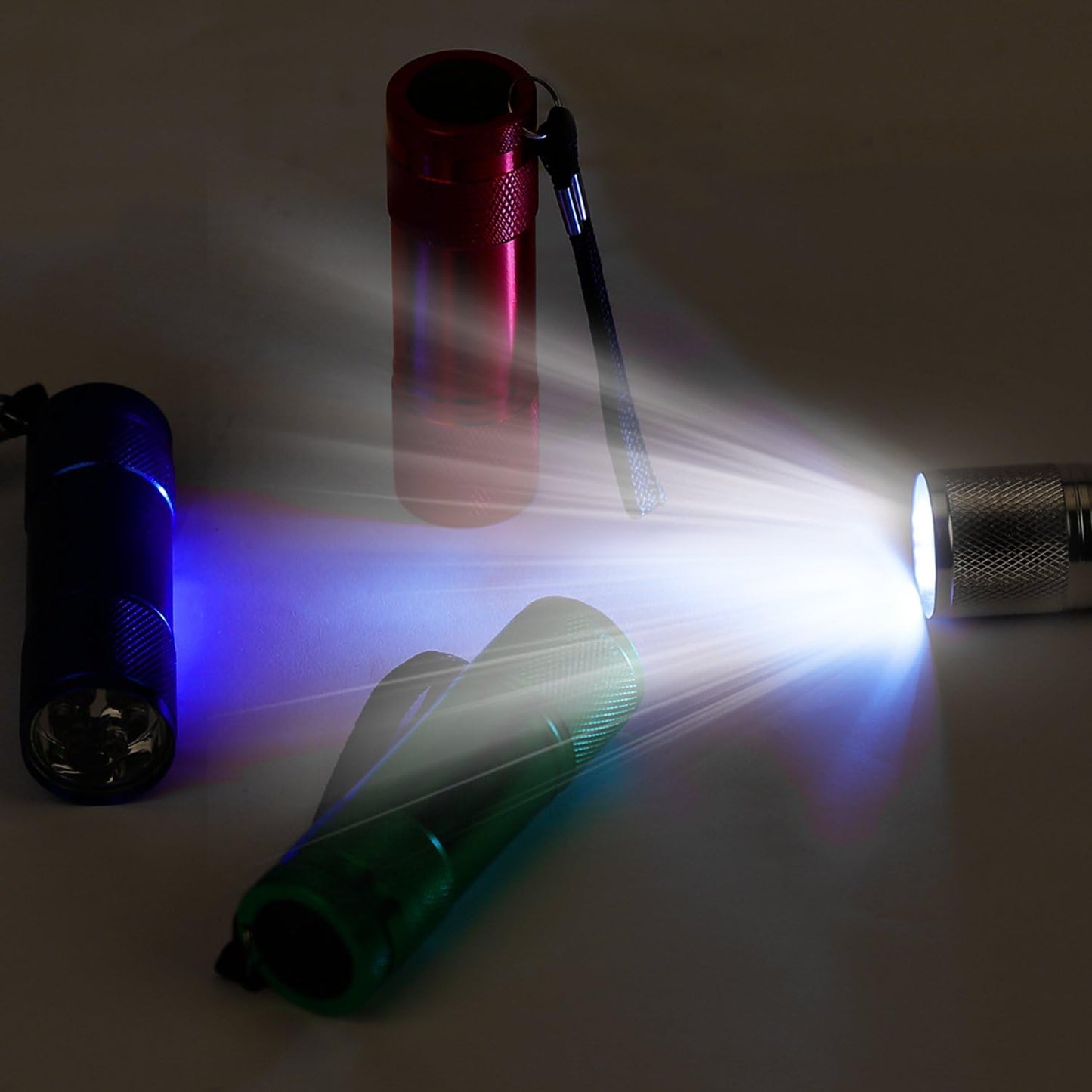 Mini LED Flashlight, Batteries Included